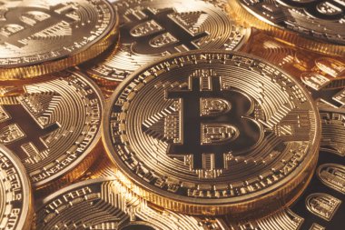 Altın Bitcoins. Yeni sanal para.