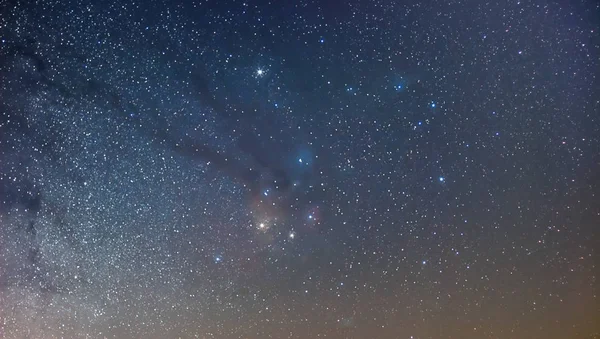 Antares regionu Drogi Mlecznej, szeroki kąt widzenia — Zdjęcie stockowe