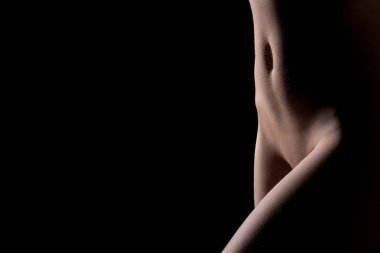 Güzel kadın cesedi. Yakın çekim.