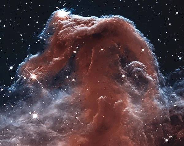 La Nebulosa Cabeza de Caballo en la constelación de Orión (El Cazador ) — Foto de Stock