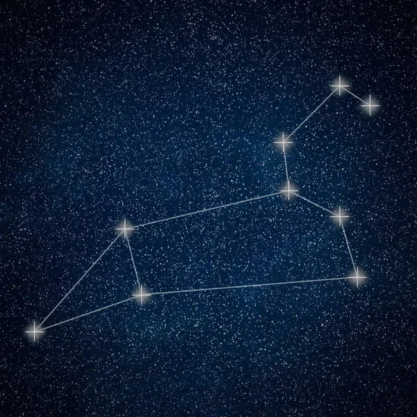 Aslan takımyıldızı. Zodyak işareti Aslan takımyıldızı satırları Galaxy ba