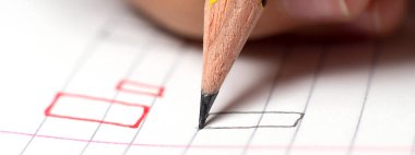 Graphomotor becerileri. Eğitim kavramı. el yazısı becerileri yakın 