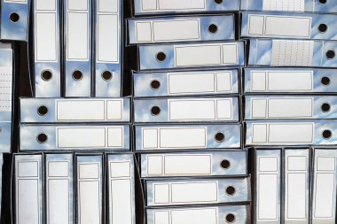 Yüzük Binders.Cloud depolama kavramı görüntü.