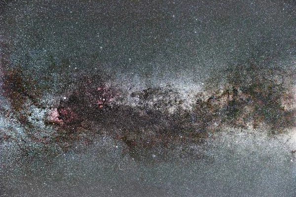 Vía Láctea y constelación de Cygnus. Cruz del Norte . — Foto de Stock