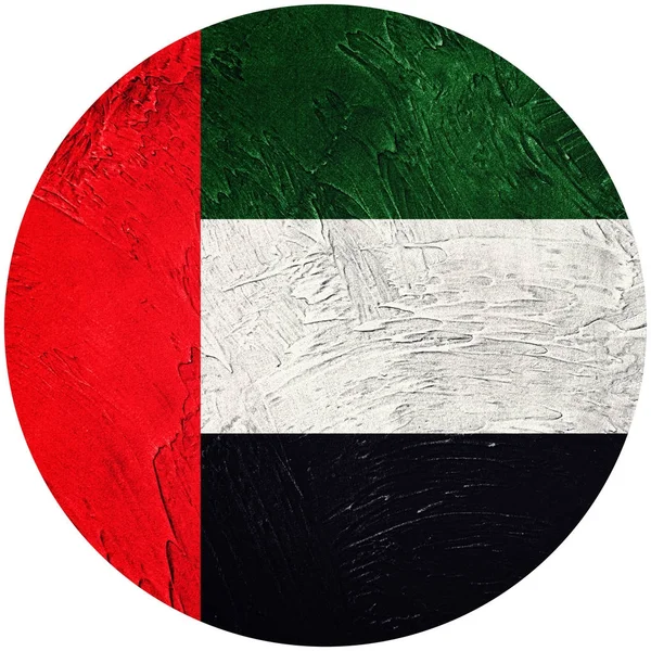 Гранж флаг ОАЭ. Флаг Объединённых Арабских Эмиратов — стоковое фото