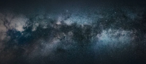Milky Way Galaxy pozadí detail z Mléčná dráha. Dlouhá expozice fotografie. — Stock fotografie