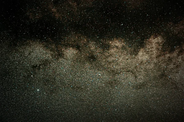 Voie lactée Galaxy Background Gros plan sur la Voie lactée. Photographie longue exposition . — Photo