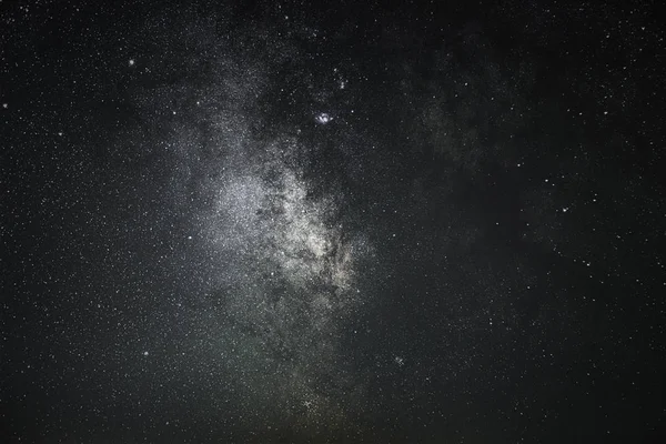 Milky Way Galaxy Background Close-up of Milky way. Long exposure photograph. — Stock Photo, Image