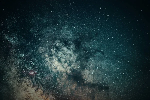 Tejút Galaxis háttér közelről a Tejút. Hosszú expozíció fénykép. — Stock Fotó