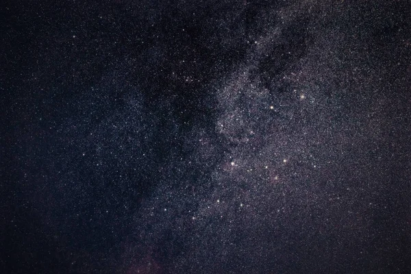 Milchstraße Galaxie Hintergrund Nahaufnahme der Milchstraße. Langzeitbelichtungsfoto. — Stockfoto