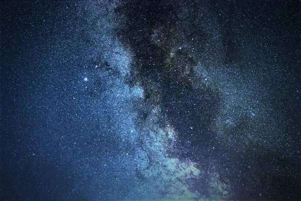 은하계 클로즈업의 유백색 방법입니다 — 스톡 사진