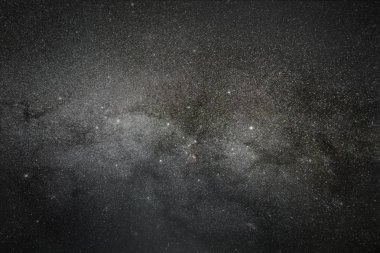 Samanyolu galaksi arka plan yakın çekim, Samanyolunun. Uzun pozlama fotoğraf.
