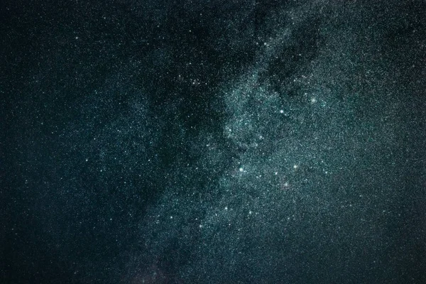 하 수 은하계 배경 클로즈업의 유백색 방법입니다. 긴 노출 사진. — 스톡 사진