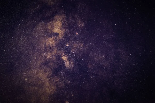 Láctea Galaxy Fundo Close Láctea Fotografia Exposição Longa — Fotografia de Stock