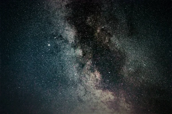 Milky Way Galaxy Background Close-up of Milky way. Long exposure photograph.