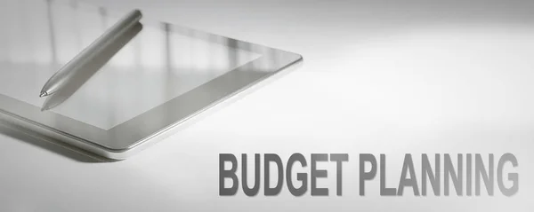 Budgettaire Planning Business Concept digitale technologie. Grafisch Concept. — Stockfoto