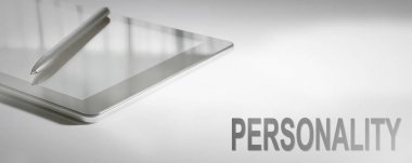 Kişilik iş kavramı dijital teknoloji. Kavramı