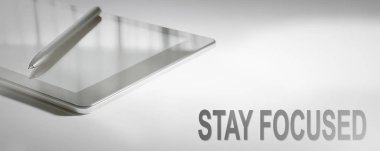 İş kavramı dijital teknoloji odaklan. Grafik Concep