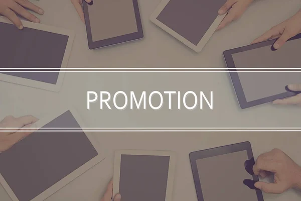 CONCEPT DE PROMOTION Concept d'entreprise . — Photo