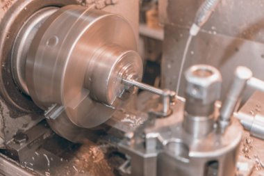 Hareket Bulanıklığı Metal Torna, Torna Makinesi-metal işleme-atölye