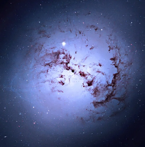 Aglomerados estelares da galáxia elíptica gigante NGC 1316 . — Fotografia de Stock