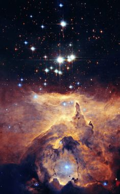 Diffüz Bulutsusu Ngc 6357 özünü. Istakoz Bulutsusu.