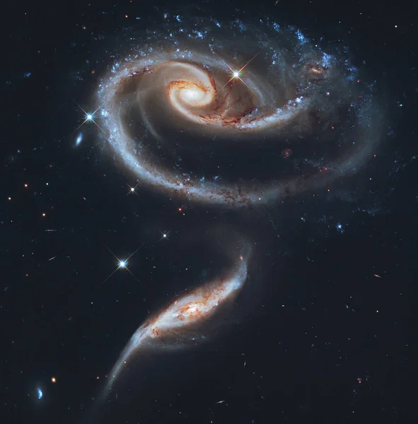 Космічна галактика Край Фон . — стокове фото
