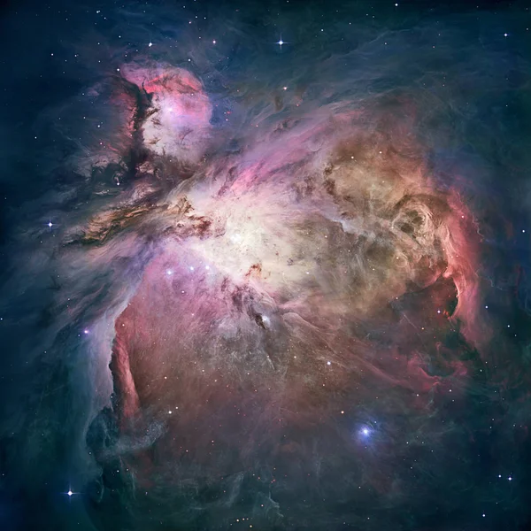Велика туманність Оріона, Кулясте скупчення 42. — стокове фото