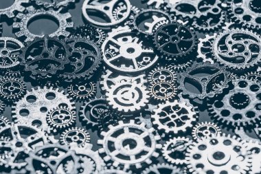 Metal Dişliler ve cogwheels arka plan