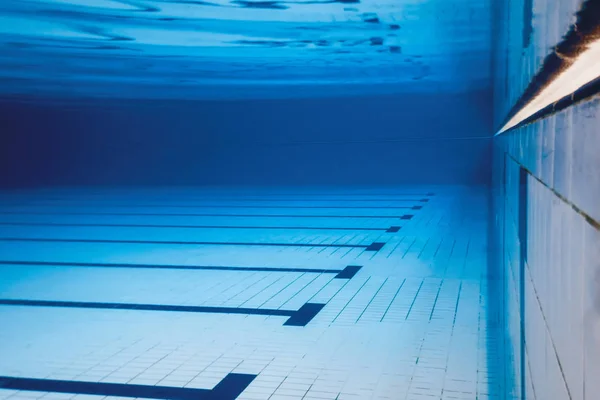 Underwater Empty Swimming Pool. — Stock Photo, Image