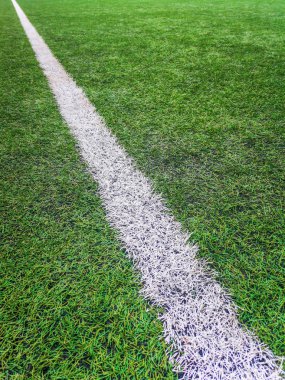 Sideline futbol sahası, Sideline tebeşir işareti suni çim çok