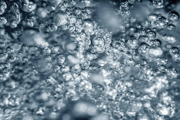 Воздушные пузыри, подводные пузыри. — стоковое фото