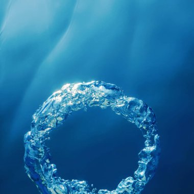 Su Altında Kabarcık Halkası, Kabarcık Halkası.