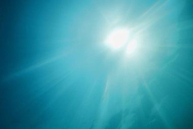 Sualtı Güneş Işığı Su yüzeyinden, Sualtı Arkaplanı 