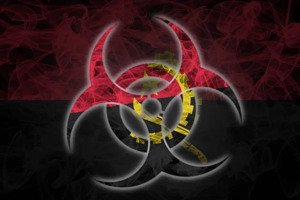 Biospirary Angola Biohazard Angola Angola Quarantin — 스톡 사진