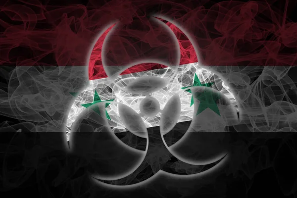 Biohazard Syria Biohazard Syria Syria Quarantin — Stock Photo, Image