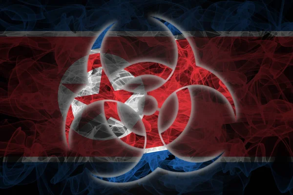 Biohazard Coreia Norte Biohazard Coreia Norte Quarantin Coreia Norte — Fotografia de Stock