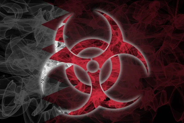 Biohazard Bahrain Biohazard Bahrain Bahrain Quarantin — Stock Photo, Image