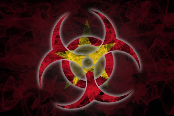 Biohazard Vietnam Biohazard Från Vietnam Vietnam Quarantin — Stockfoto