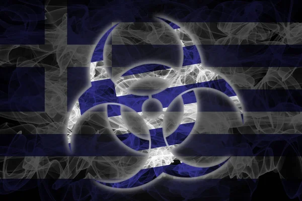 Biohazard Greece Biohazard Greece Greece Quarantin — Φωτογραφία Αρχείου