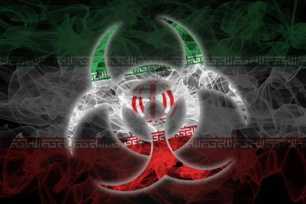 Biohazard Iran Biohazard Uit Iran Iran Quarantin — Stockfoto