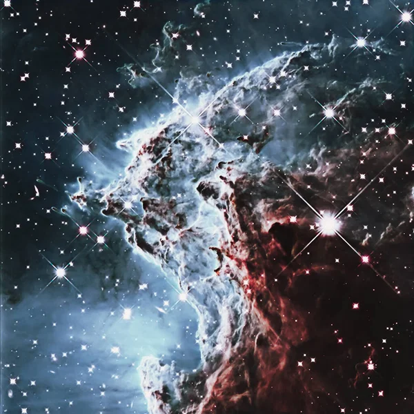 Fondo Galaxia Espacial Elementos Esta Imagen Proporcionados Por Nasa — Foto de Stock
