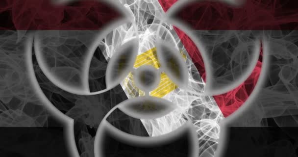Βιοχημικός Κίνδυνος Αίγυπτος Βιοχημικός Κίνδυνος Από Την Αίγυπτο Αίγυπτος Καραντίνα — Αρχείο Βίντεο