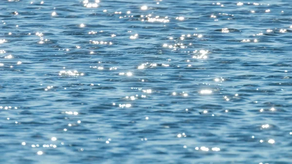 Superfície Água Superfície Mar Fundo Água Superfície Água Azul — Fotografia de Stock