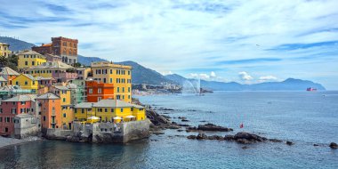 Boccadasse, Genoa, İtalya