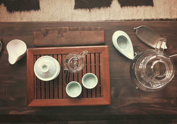 objects for tea ceremony 