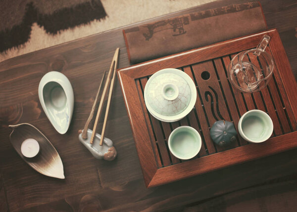 objects for tea ceremony 