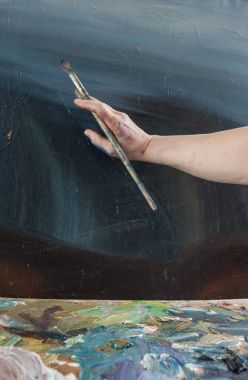 yaratıcı süreç içinde kadın sanatçı