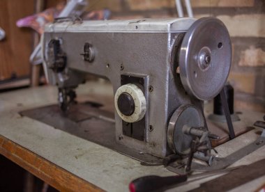 Ayakkabı yapımı. Ayrıntılı görünüm