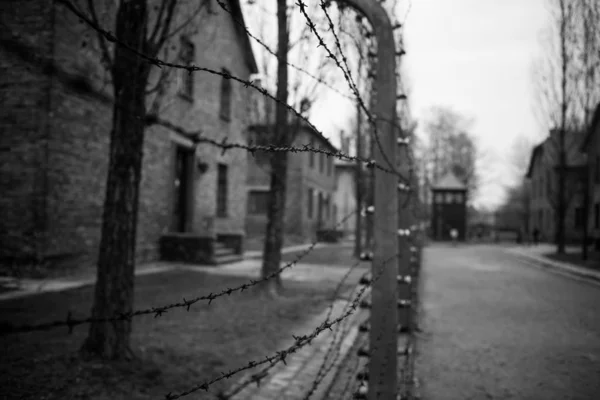 Auschwitz Pologne Novembre 2019 Partie Camp Concentration Auschwitz — Photo
